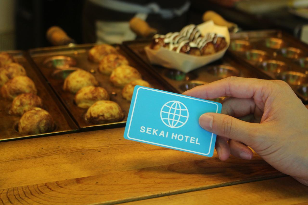 Sekai Hotel Tsuki Ōsaka Extérieur photo